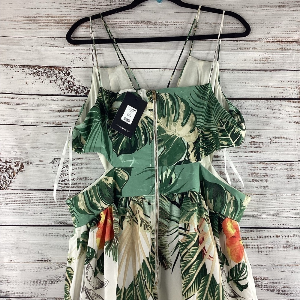 FASHION NOVA PLUS SIZE 1X‎ MAXI LONG DRESS KEY WEST PARTY VACATION BEACH NWT - Picture 10 of 16